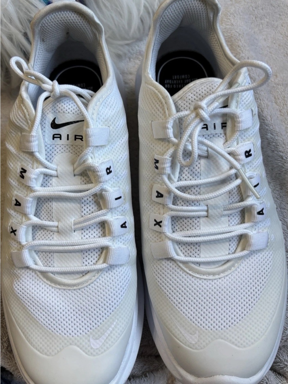 Nike White Air Max Lightweight Mesh Runners
